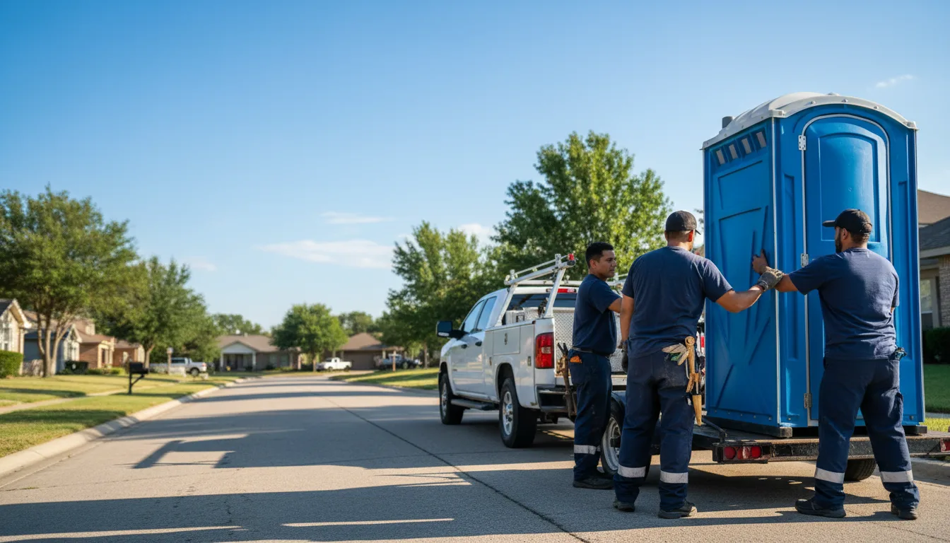 Portable Toilet Rental in Zahl, ND near me